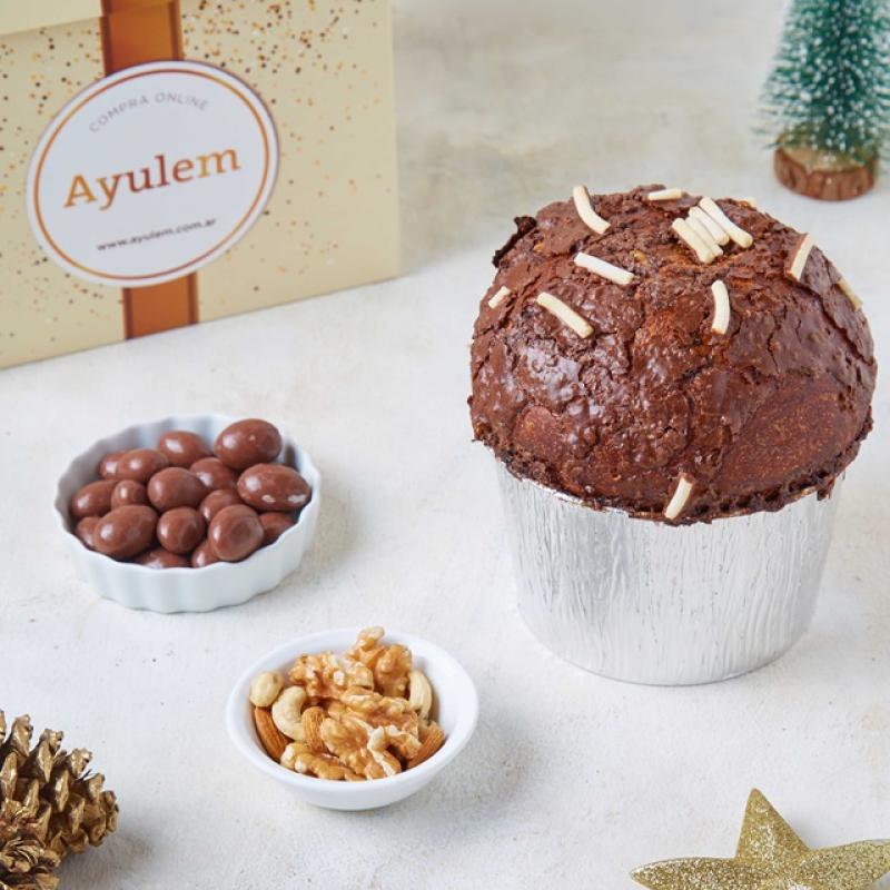 Panettone con chocolate 190g