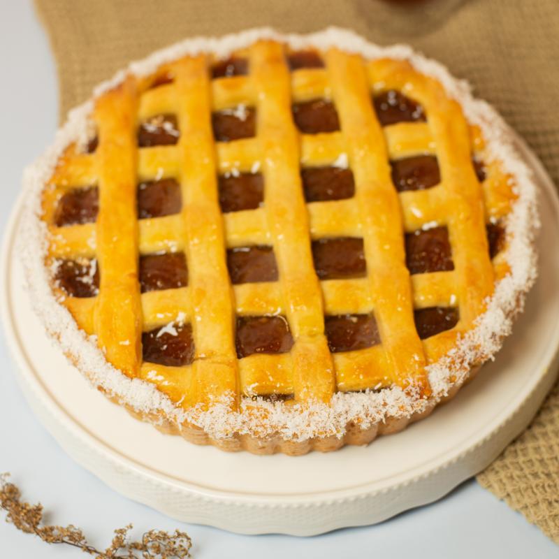Pasta frola de membrillo grande