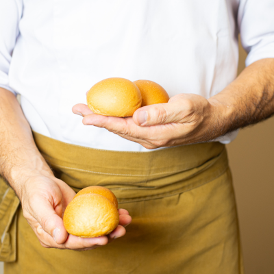 Caja pan mini brioche
