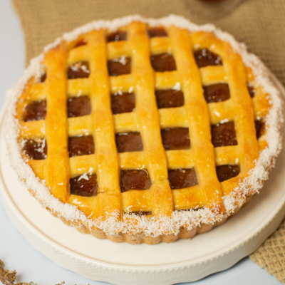 Pasta frola de membrillo