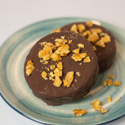 Alfajores de nuez extra grande