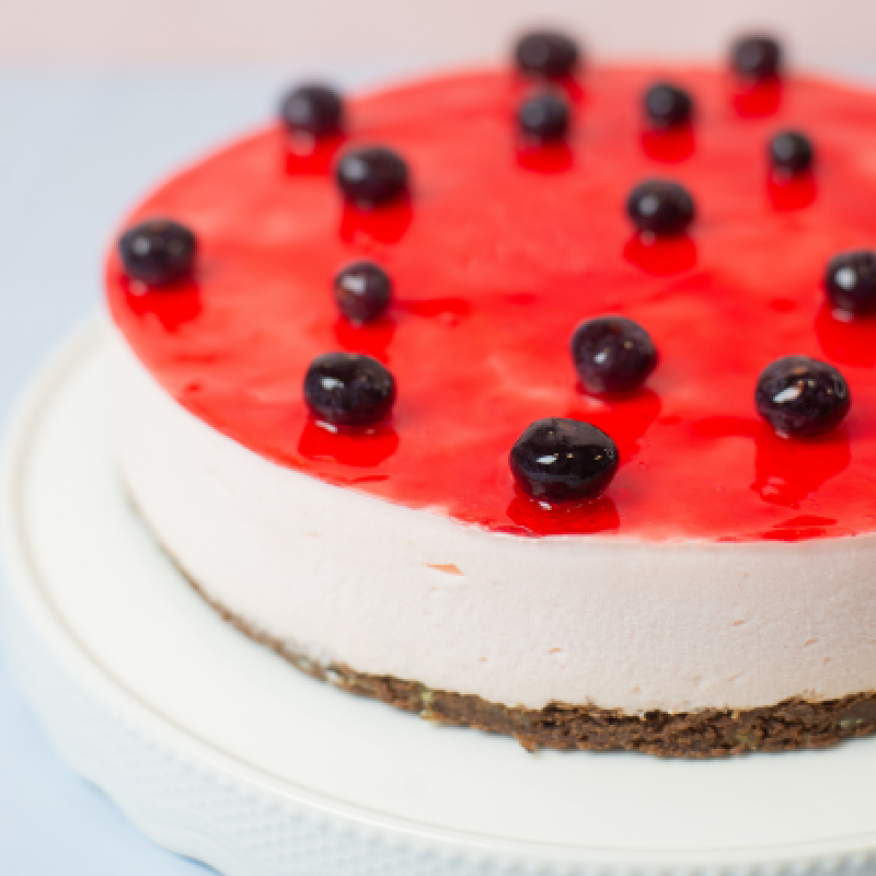 Mousse de frutilla grande