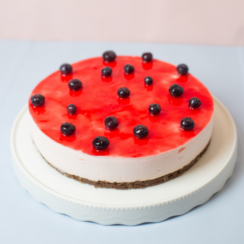 Mousse de frutilla grande