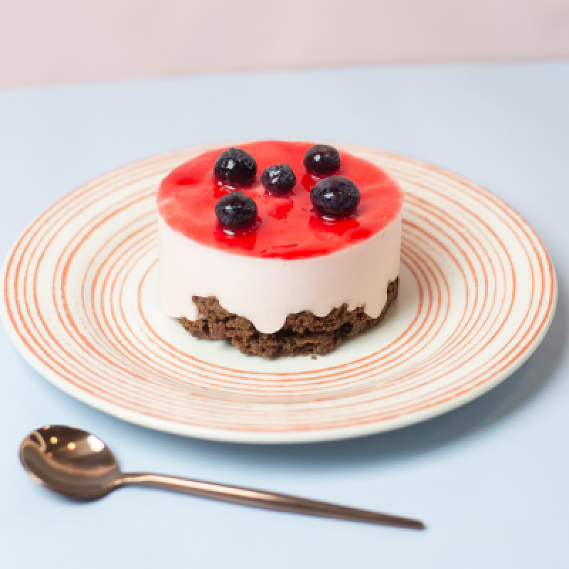 Mousse de frutilla individual
