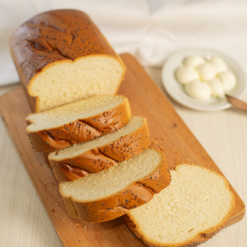 Pan brioche de molde