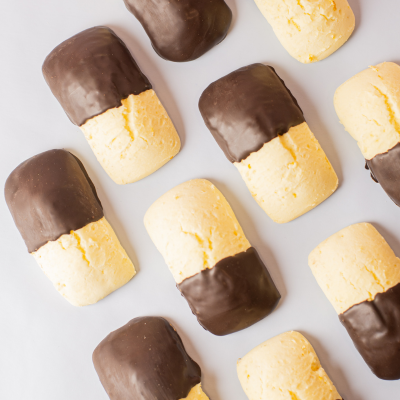 Lenguitas de limon y chocolate