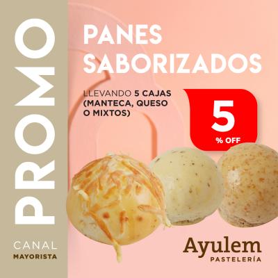 Promo 5 cajas saborizados mixtos